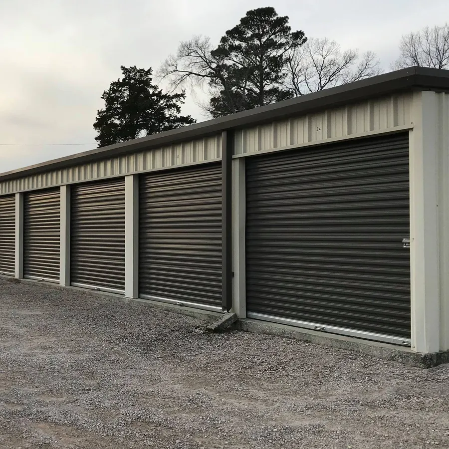 Drive-up storage units at My Storage Russellville
